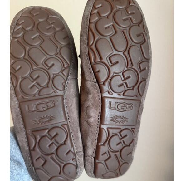 UGG EUC Dakota Espresso Slippers 6 - Picture 2 of 9